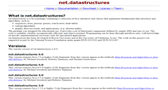 Desktop Screenshot of net3.datastructures.net