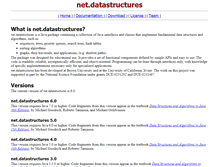 Tablet Screenshot of net3.datastructures.net